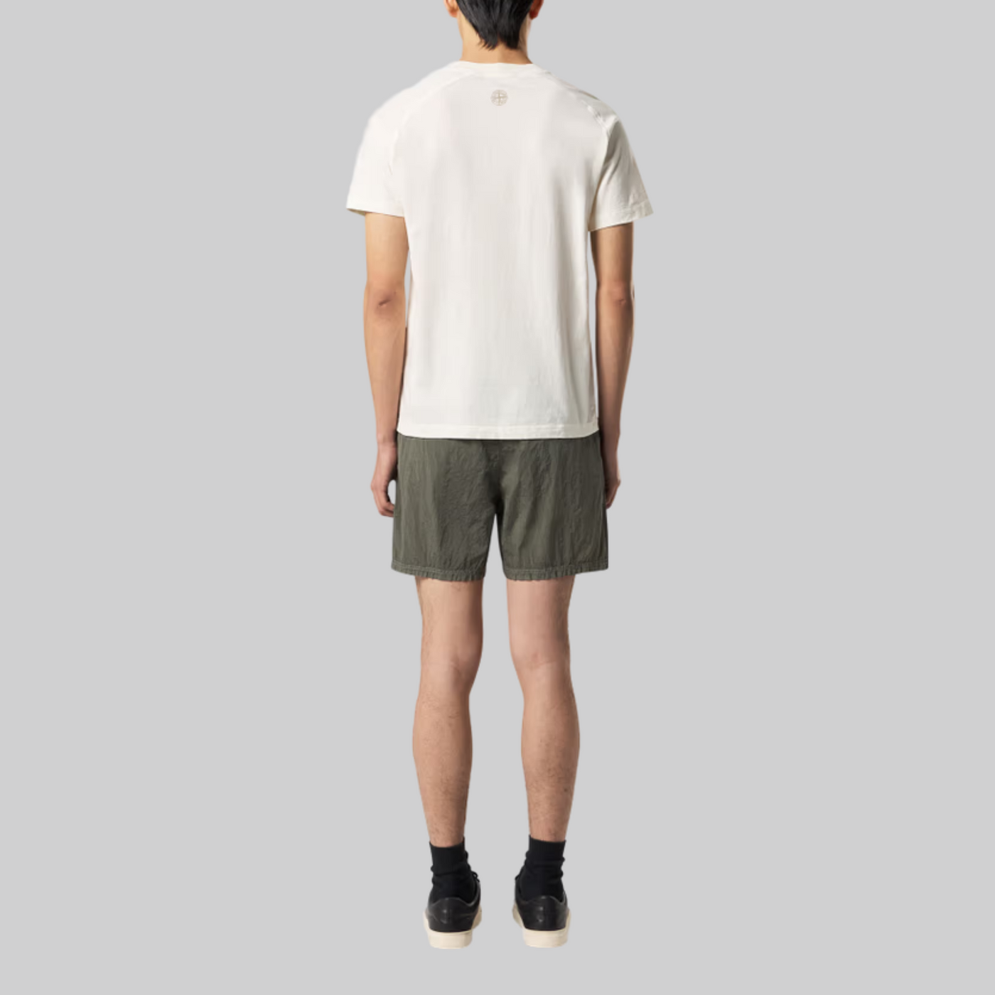 Short de bain à design froissé